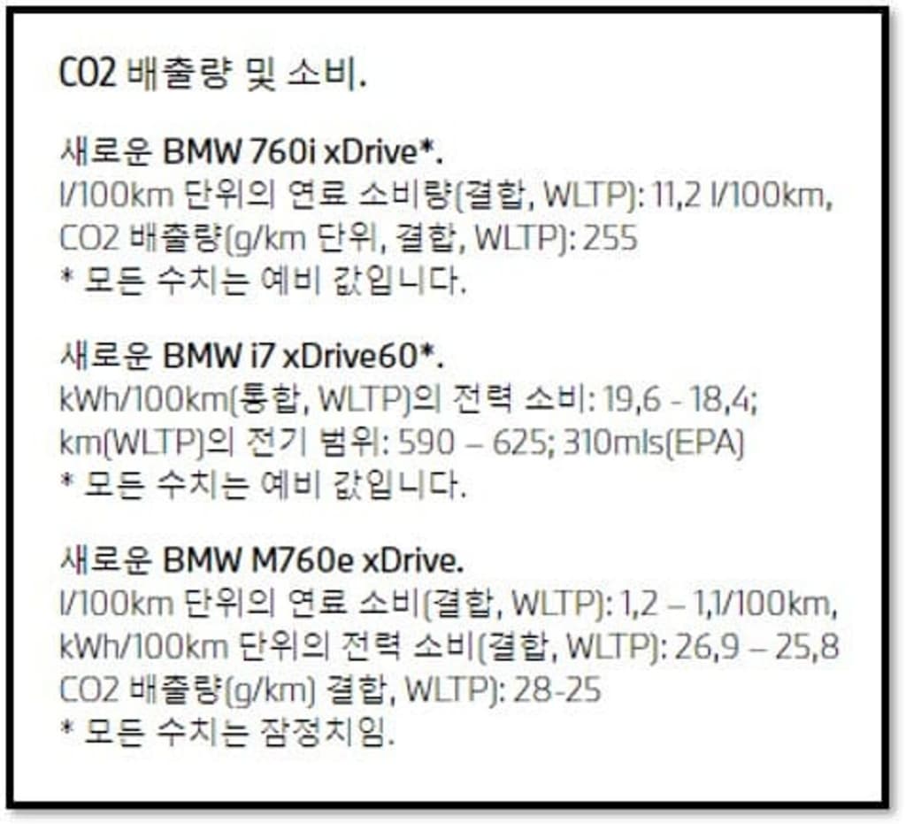 BMW 7시리즈 풀체인지